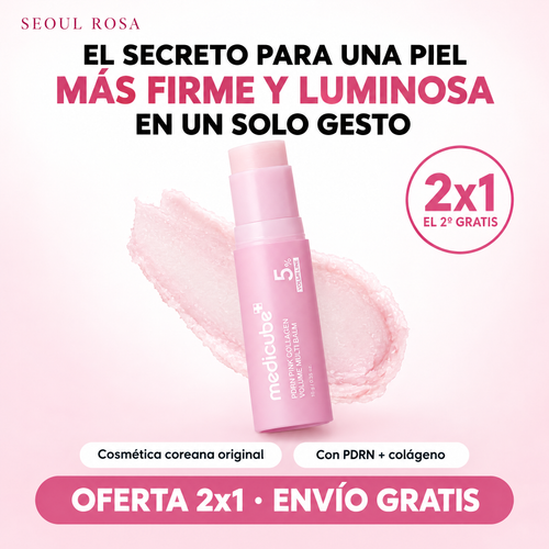 Seoul Rosa · Medicube PDRN Pink Collagen stick · Oferta 2x1