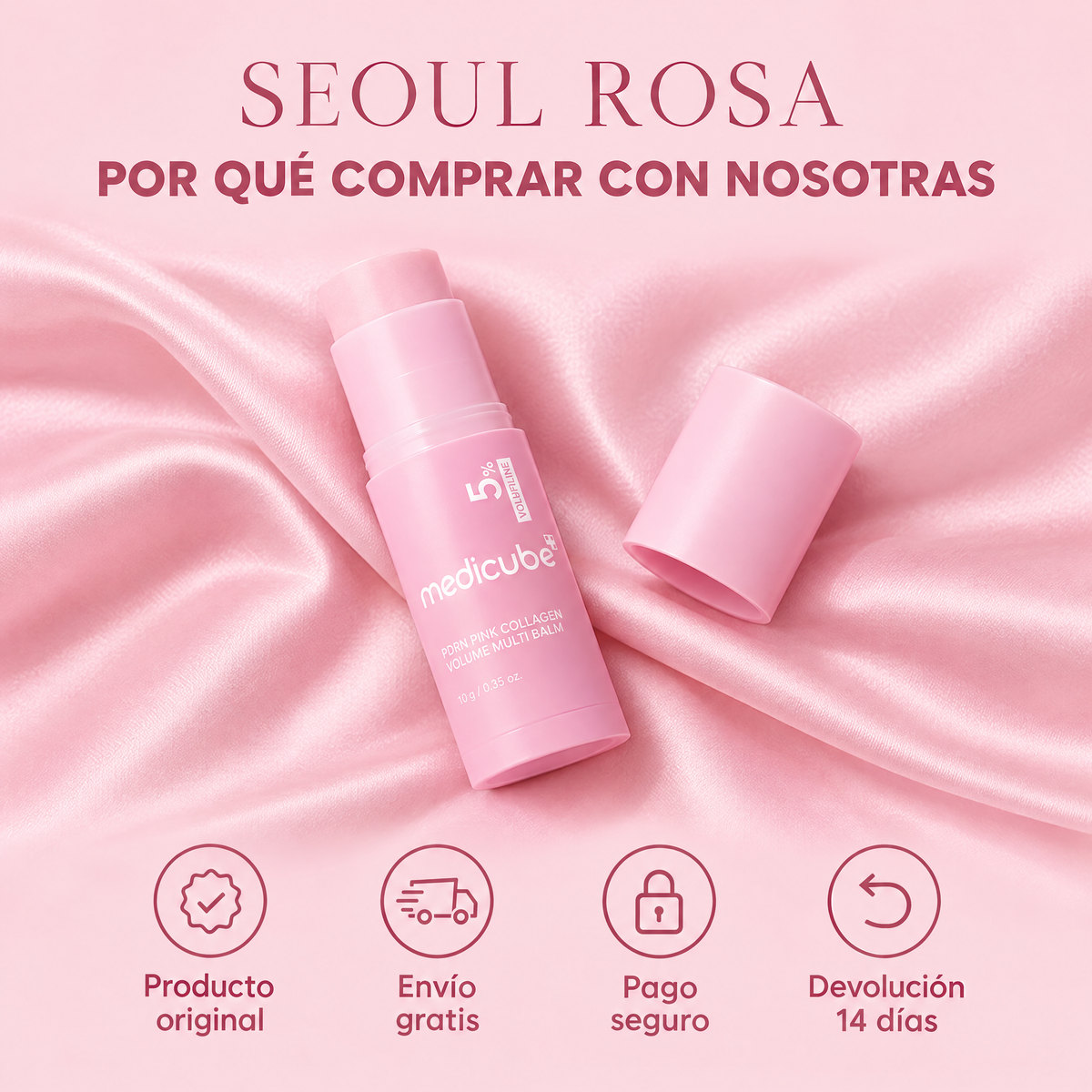 Producto original, envío gratis, pago seguro y devolución en 14 días