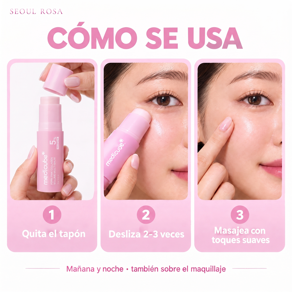 Cómo se usa en 3 pasos
