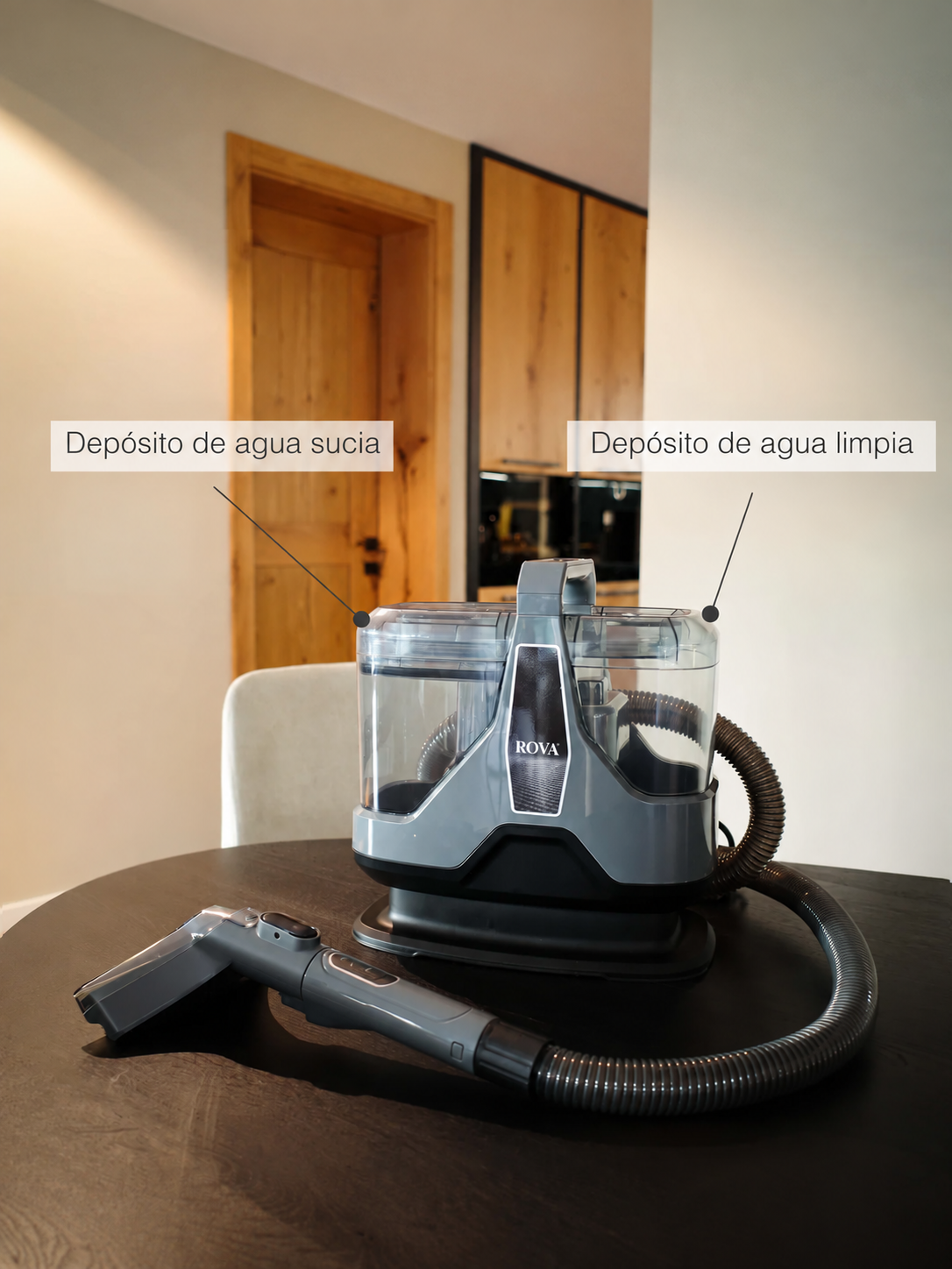 Rova Plus — Aspiradora limpiatapicerías, imagen 3